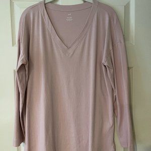 J. Jill Simply Supima V-Neck Tunic, Medium